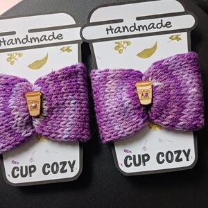 Handmade Crochet Cup Cozies(NEW)